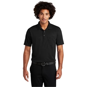 Sport-Tek PosiCharge RacerMesh Pocket Polo.