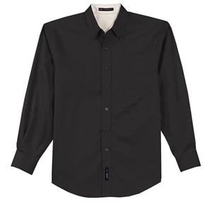 Port Authority Tall Long Sleeve Easy Care Shirt.