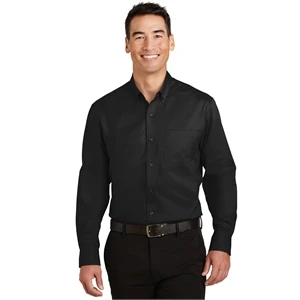 Port Authority Tall SuperPro Twill Shirt.