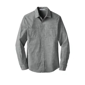 Port Authority Slub Chambray Shirt.