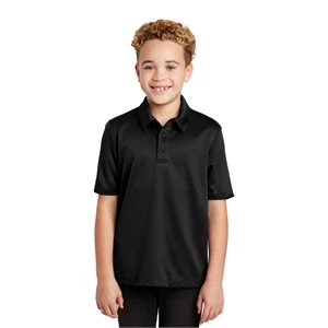 Port Authority Youth Silk Touch Performance Polo.