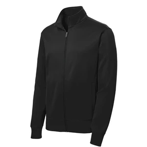 Sport-Tek Youth Sport-Wick Fleece Full-Zip Jacket.