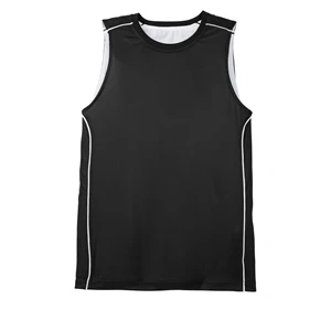 Sport-Tek Youth PosiCharge Mesh Reversible Sleeveless Tee.