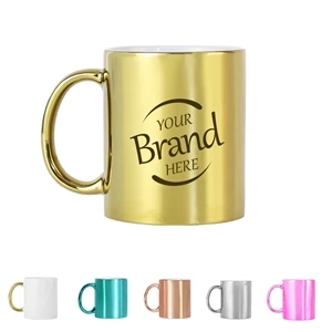 Electroplated Ceramic Mugs