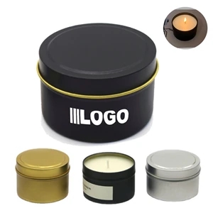 Natural Soy Wax Portable Tin Scented Candles