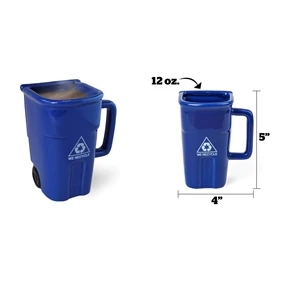 Recycle Bin Ceramic Mug