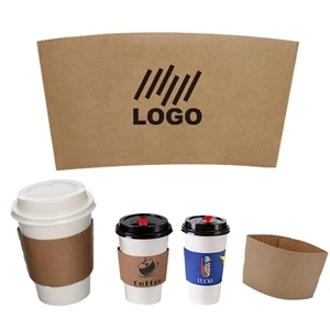 Coffee Paper Cup Sleeves