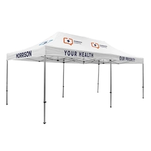 20' Premium Tent Kit (Imprinted, 10 Locations)