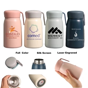12 oz Stainless Steel Thermos Water Bottle Tumbler Flask