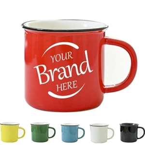 Colorful Ceramic Mugs With Handle