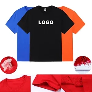 Cotton Crewneck T-Shirt (Logo Customizable)