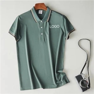 Customized short sleeve polo t-shirts for summer