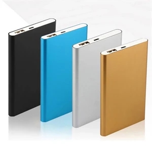 Custom Logo 5000mAh  Ultra-thin Power Bank