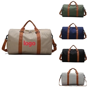 Dry Wet Separation Shoulder Weekender Overnight Travel Bag