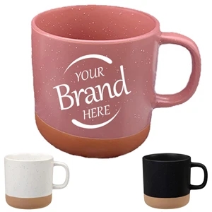 13.5 oz Two Tone Speckled Mug