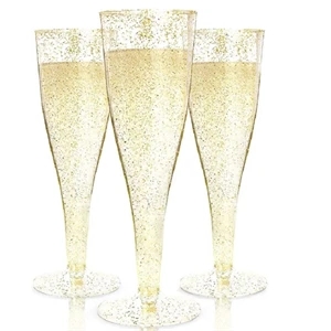 4.5Oz Plastic Champagne Flutes Disposable