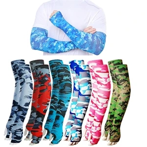 Camouflage Sublimation Full Color Arm Sleeve With Palm