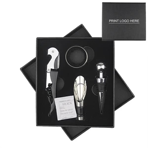 4-Piece Wine Tool Set