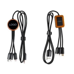 39 inch Eco-friendly LED Multifunction Charging Cable