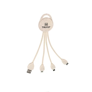 Wheat Straw 3-in-1 Charging Cable