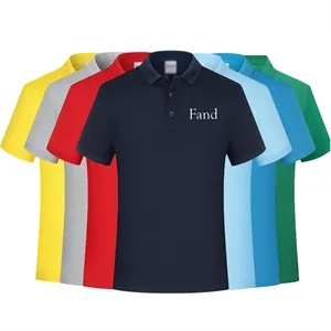 Moisture-Wicking Polo T-Shirt Casual Collar