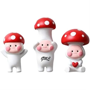 Cartoon Mushroom Fridge Magnets