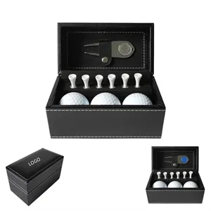 The Custom Logo Pro 3-Ball Golf Kit Box