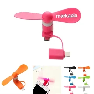 DuoBreeze Electric Fan - iPhone and Type C