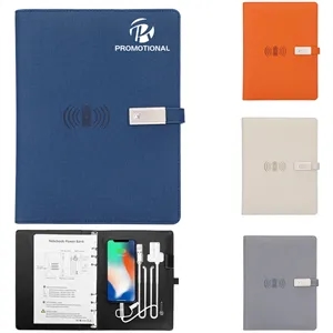 Wireless Charging Powerbank Notebook