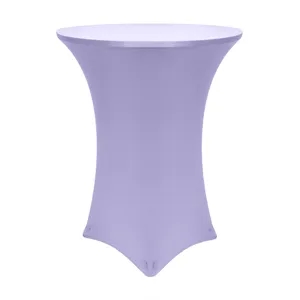 Non-Printed Spandex 48" Round Tablecloth