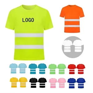 Reflective Construction Workwear Safety T-shirt