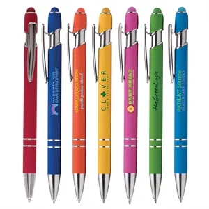 Stylus-3061 Retractable Soft Touch Pen
