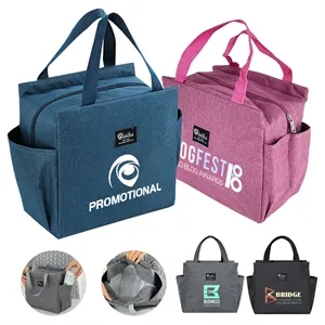 Custom Logo In Stock Custom Portable Reusable Tote Cooler Lunch Bags