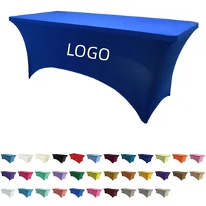 6 ft Spandex Tablecloth Stretch Fitted Table Cover