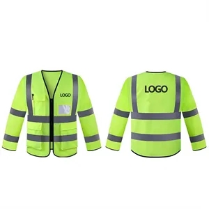 High Visibility Breathable Workwear Safety Jacket