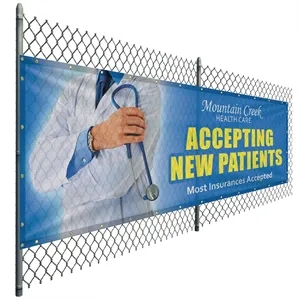 4' x 12' Premium Polyester Mesh Banner