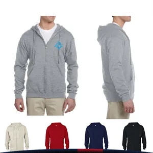 Delta Apparel® Adult Full Zip Hooded Sweatshirts