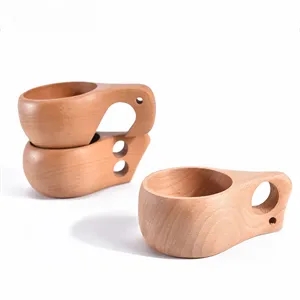 Wooden Camping Mugs