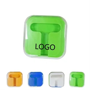 Plastic Earphone Storage Case