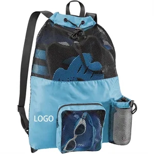 40L Large Mesh Swim Backpack