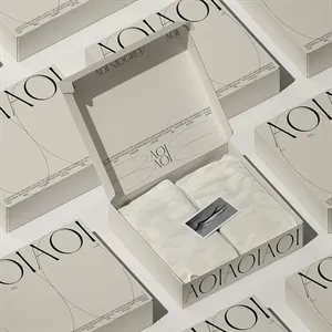 250GSM White Cardboard Hard Gift Packaging Boxes