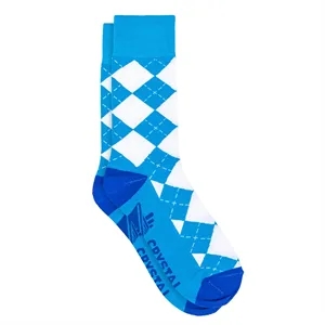 Logo Argyle Simpler Socks
