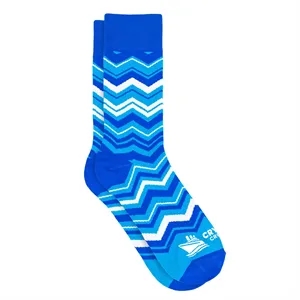 Chevron Simpler Socks