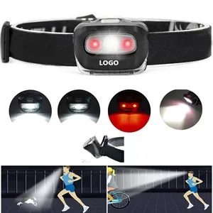 Battery Powered LED Headlamp Flashlight