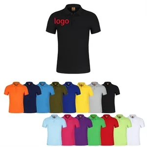 Short Sleeve Polo Shirt Casual Soft Tops Basic Tee