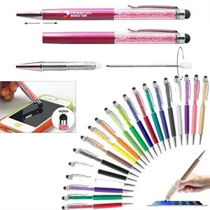 Crystal Stylus Retractable Ballpoint Pen