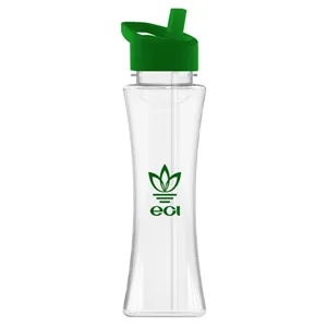 The Curve - 17 oz. Bottle - Flip Straw Lid