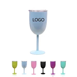 10Oz Stainless Steel Champagne Glasses