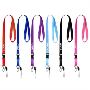 Hook Strap Quick Release safety Neck Lanyard for ID Badge