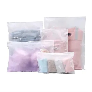 5.9"x 7.9" Frosted Zipper Poly Packaging Bags